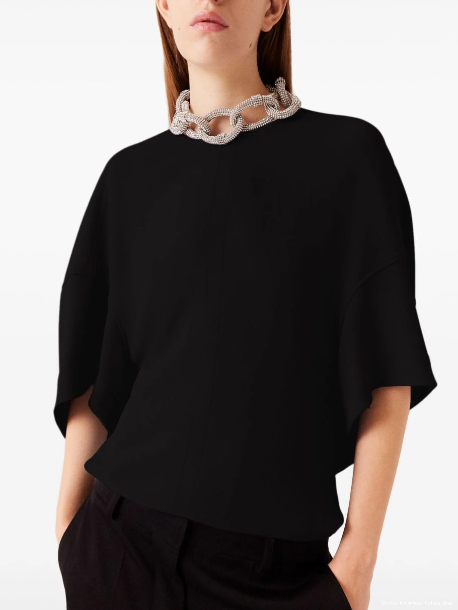 Affordable Women Stella chain-embellished McCartney blouse 0402